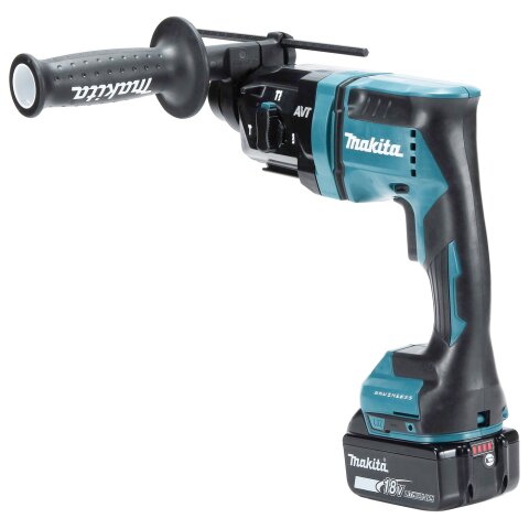 Makita DHR182RTWJ Akku-Kombihammer für SDS-PLUS 18V / 5,0 Ah, 2 Akkus + Ladegerät im MAKPAC EN
