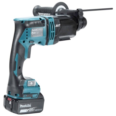 Makita DHR182RTWJ Akku-Kombihammer für SDS-PLUS 18V / 5,0 Ah, 2 Akkus + Ladegerät im MAKPAC EN