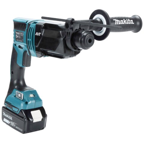Makita DHR182RTWJ Akku-Kombihammer für SDS-PLUS 18V / 5,0 Ah, 2 Akkus + Ladegerät im MAKPAC EN
