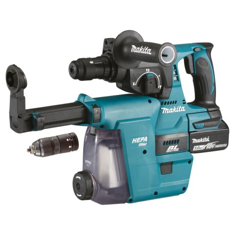 Makita DHR243RTJW Akku-Kombihammer für SDS-PLUS 18V...