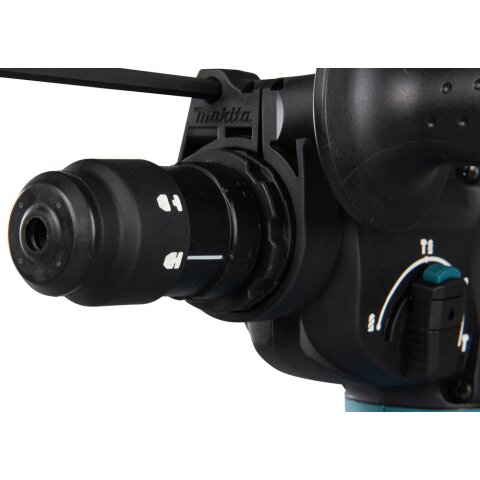 Makita DHR243RTJW Akku-Kombihammer für SDS-PLUS 18V / 5,0 Ah, 2 Akkus + Ladegerät im MAKPAC EN