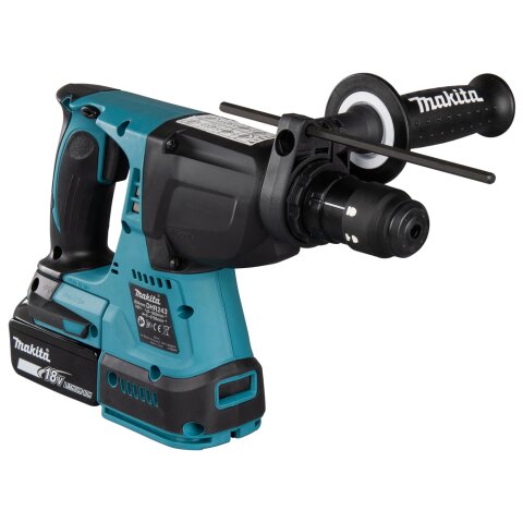 Makita DHR243RTJW Akku-Kombihammer für SDS-PLUS 18V / 5,0 Ah, 2 Akkus + Ladegerät im MAKPAC EN