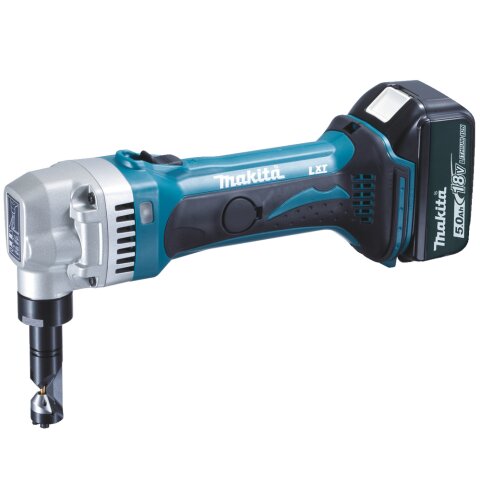 Makita DJN161RTJ Akku-Knabber 1,6 mm 18V / 5,0 Ah, 2...