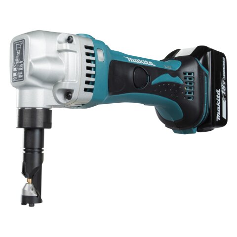 Makita DJN161RTJ Akku-Knabber 1,6 mm 18V / 5,0 Ah, 2 Akkus + Ladegerät im MAKPAC