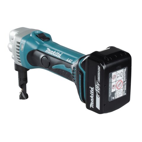 Makita DJN161RTJ Akku-Knabber 1,6 mm 18V / 5,0 Ah, 2 Akkus + Ladegerät im MAKPAC