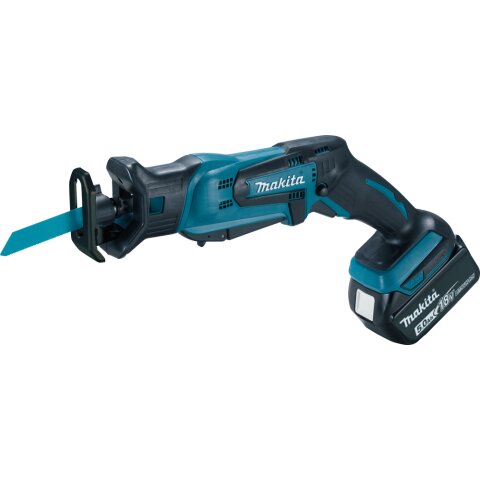 Makita DJR183RT1J Akku-Reciprosäge 18V / 5,0 Ah, 1...