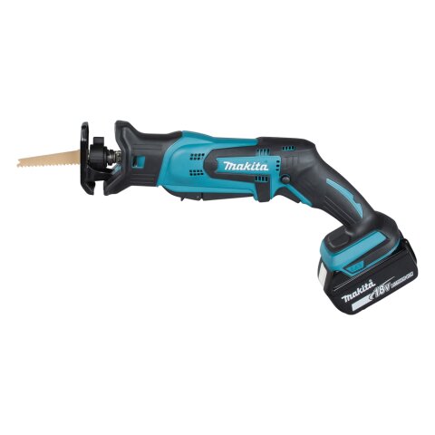 Makita DJR183RT1J Akku-Reciprosäge 18V / 5,0 Ah, 1...