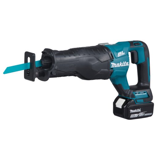 Makita DJR187RT Akku-Reciprosäge 18V / 5,0 Ah, 1 Akku + Ladegerät im Transportkoffer