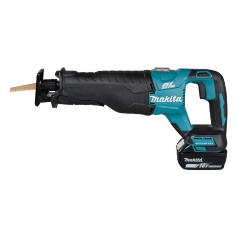 Makita DJR187RT Akku-Reciprosäge 18V / 5,0 Ah, 1...