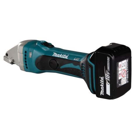 Makita DJS161RTJ Akku-Blechschere 1,6 mm 18V / 5,0 Ah, 2 Akkus + Ladegerät im MAKPAC