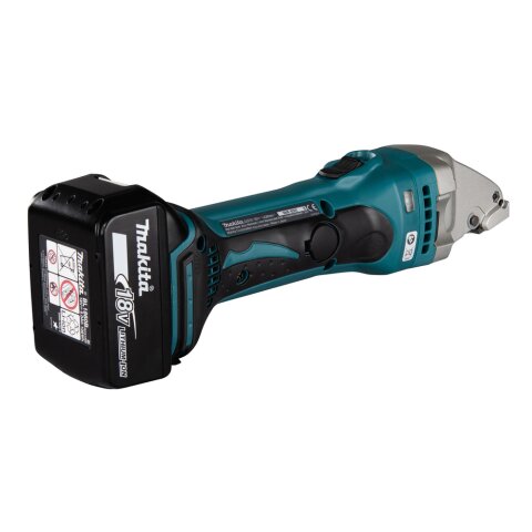 Makita DJS161RTJ Akku-Blechschere 1,6 mm 18V / 5,0 Ah, 2 Akkus + Ladegerät im MAKPAC