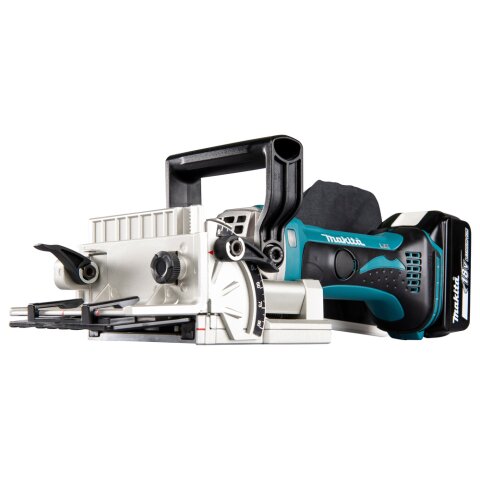 Makita DPJ180RTJ Akku-Nutfräse 18V / 5,0 Ah, 2 Akkus + Ladegerät im MAKPAC EN