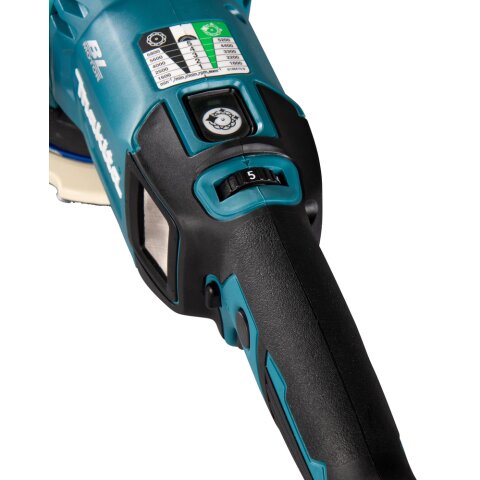 Makita DPO600TKX1 Akku-Exzenterpolierer 18V / 5,0 Ah, 1 Akku + Ladegerät im Transportkoffer