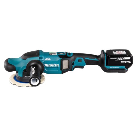 Makita DPO600TKX1 Akku-Exzenterpolierer 18V / 5,0 Ah, 1 Akku + Ladegerät im Transportkoffer