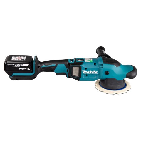 Makita DPO600TKX1 Akku-Exzenterpolierer 18V / 5,0 Ah, 1 Akku + Ladegerät im Transportkoffer