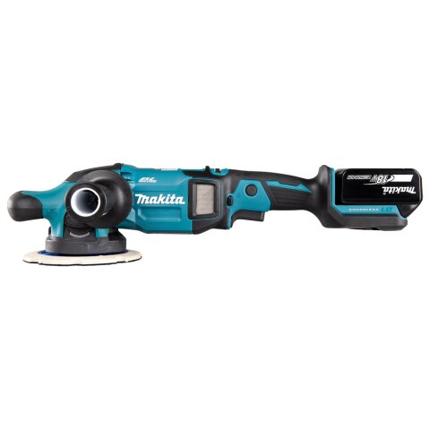 Makita DPO600TKX1 Akku-Exzenterpolierer 18V / 5,0 Ah, 1 Akku + Ladegerät im Transportkoffer