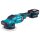 Makita DPO600TKX1 Akku-Exzenterpolierer 18V / 5,0 Ah, 1 Akku + Ladegerät im Transportkoffer