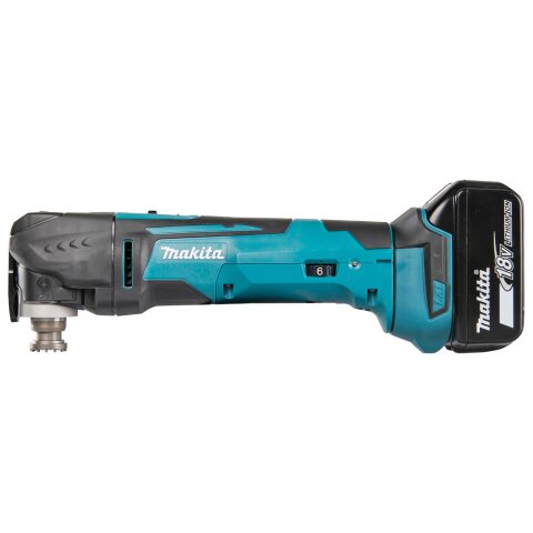 Makita DTM51RT1J3 Akku-Multifunktionswerkzeug 18V / 5,0 Ah, 1 Akku + Ladegerät im MAKPAC EN