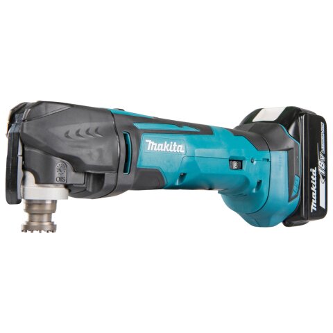 Makita DTM51RT1J3 Akku-Multifunktionswerkzeug 18V / 5,0 Ah, 1 Akku + Ladegerät im MAKPAC EN