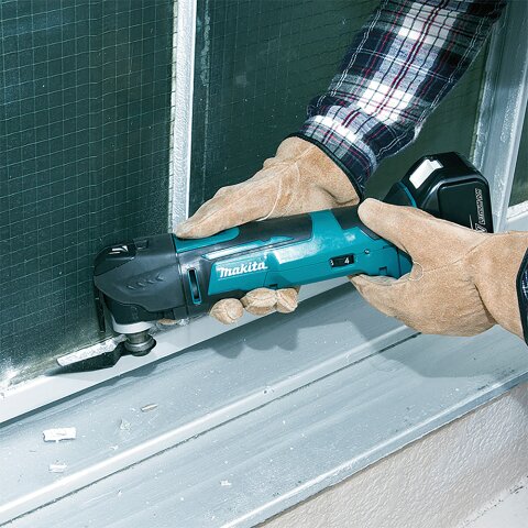 Makita DTM51RT1J3 Akku-Multifunktionswerkzeug 18V / 5,0 Ah, 1 Akku + Ladegerät im MAKPAC EN