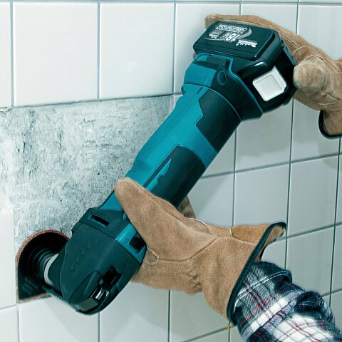 Makita DTM51RT1J3 Akku-Multifunktionswerkzeug 18V / 5,0 Ah, 1 Akku + Ladegerät im MAKPAC EN