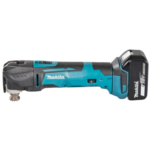 Makita DTM51RT1J3 Akku-Multifunktionswerkzeug 18V / 5,0 Ah, 1 Akku + Ladegerät im MAKPAC EN