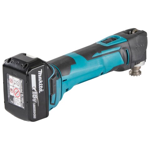 Makita DTM51RT1J3 Akku-Multifunktionswerkzeug 18V / 5,0 Ah, 1 Akku + Ladegerät im MAKPAC EN
