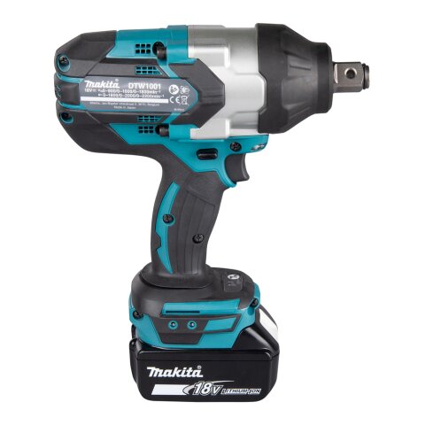 Makita DTW1001RTJ Akku-Schlagschrauber 18V / 5,0 Ah, 2 Akkus + Ladegerät im MAKPAC