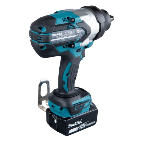 Makita DTW1002RTJ Akku-Schlagschrauber 18V / 5,0 Ah, 2 Akkus + Ladegerät im MAKPAC EN