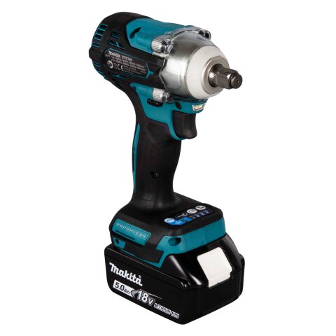 Makita DTW300RTJ Akku-Schlagschrauber 18V / 5,0 Ah, 2 Akkus + Ladegerät im MAKPAC