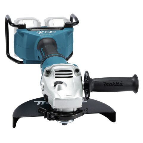Makita DGA900ZKX2 Akku-Winkelschleifer 2x18V (ohne Akku, ohne Ladegerät) im Transportkoffer