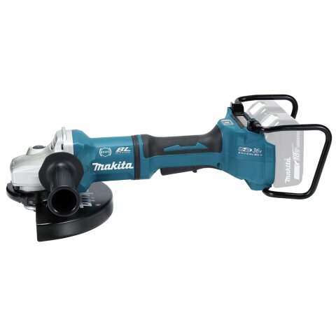 Makita DGA901ZKU2 Akku-Winkelschleifer 2x18V mit Bluetooth (ohne Akku, ohne Ladegerät) im Transportkoffer EN