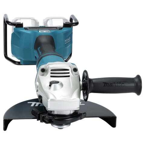 Makita DGA901ZKU2 Akku-Winkelschleifer 2x18V mit Bluetooth (ohne Akku, ohne Ladegerät) im Transportkoffer EN