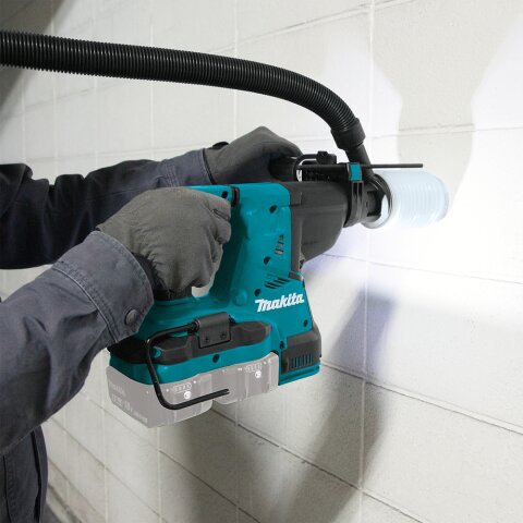 Makita DHR280ZJ Akku-Kombihammer für SDS-PLUS 2x18V (ohne Akku, ohne Ladegerät) im MAKPAC EN