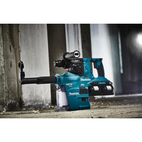 Makita DHR280ZJ Akku-Kombihammer für SDS-PLUS 2x18V (ohne Akku, ohne Ladegerät) im MAKPAC EN