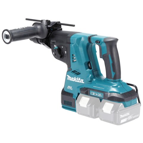 Makita DHR283ZJU Akku-Kombihammer für SDS-PLUS 2x18V mit Bluetooth (ohne Akku, ohne Ladegerät) im MAKPAC EN