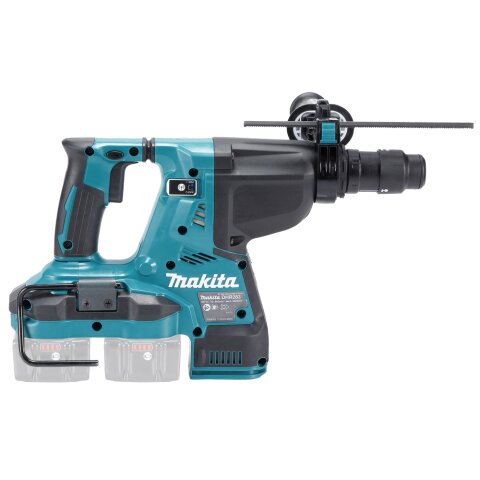 Makita DHR283ZWJU Akku-Kombihammer für SDS-PLUS 2x18V mit Bluetooth & Staubabsaugung DX09 (ohne Akku, ohne Ladegerät) im MAKPAC