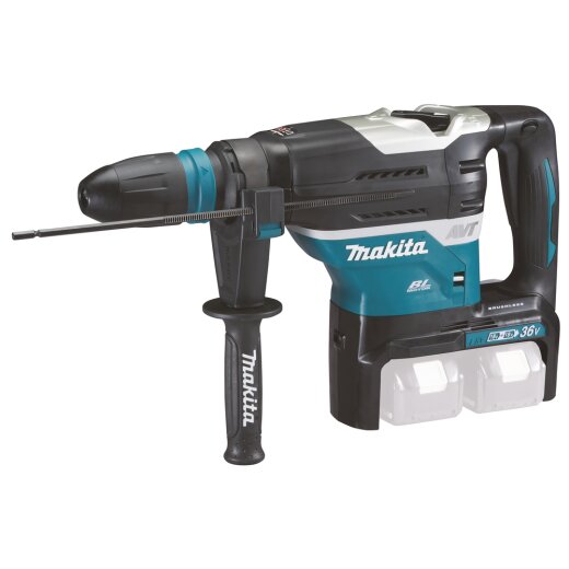 Makita DHR400ZKUN Akku-Kombihammer für SDS-MAX 2x18V mit Bluetooth (ohne Akku, ohne Ladegerät) im Transportkoffer