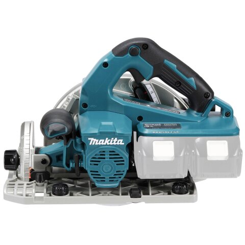 Makita DHS782ZJ Akku-Handkreissäge 2x18V (ohne Akku, ohne Ladegerät) im MAKPAC