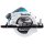 Makita DHS900ZU Akku-Handkreissäge 85mm 2x18V mit Bluetooth (ohne Akku, ohne Ladegerät)