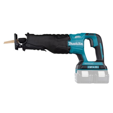 Makita DJR360ZK Akku-Reciprosäge 2x18V (ohne Akku, ohne Ladegerät) im Transportkoffer