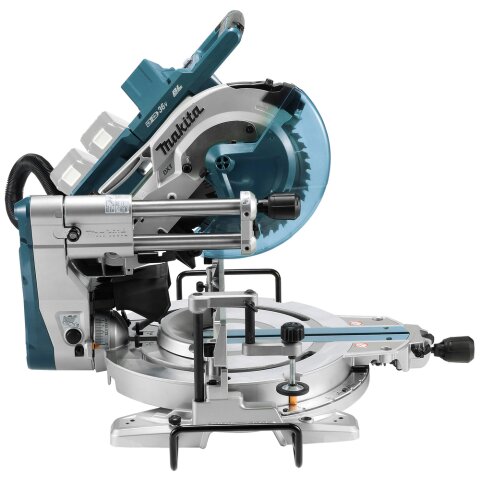 Makita DLS111ZU Akku-Kapp- und Gehrungssäge 2x18V mit Bluetooth (ohne Akku, ohne Ladegerät)