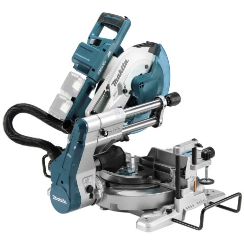 Makita DLS111ZU Akku-Kapp- und Gehrungssäge 2x18V mit Bluetooth (ohne Akku, ohne Ladegerät)