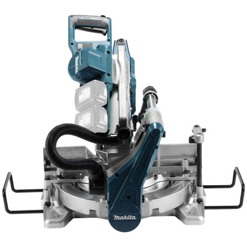 Makita DLS111ZU Akku-Kapp- und Gehrungssäge 2x18V mit Bluetooth (ohne Akku, ohne Ladegerät)