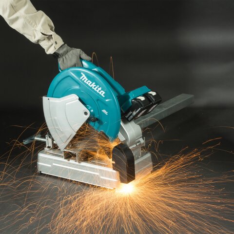 Makita DLW140Z Akku-Trennschleifmaschine 2x18V (ohne Akku, ohne Ladegerät) EN