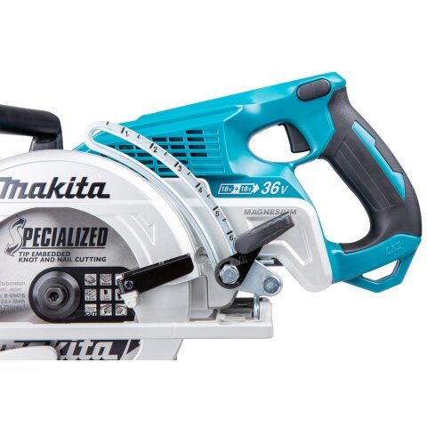 Makita DRS780Z Akku-Handkreissäge 65mm 2x18V (ohne Akku, ohne Ladegerät) EN