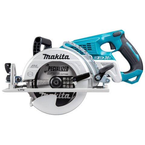 Makita DRS780Z Akku-Handkreissäge 65mm 2x18V (ohne Akku, ohne Ladegerät) EN