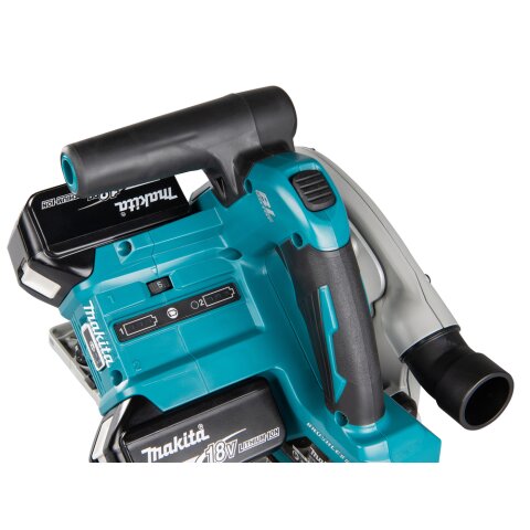 Makita DSP601ZJU Akku-Tauchsäge 56mm 2x18V mit Bluetooth (ohne Akku, ohne Ladegerät) im MAKPAC