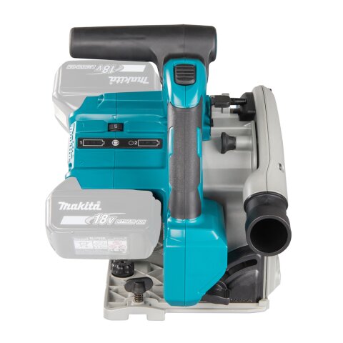 Makita DSP601ZJU Akku-Tauchsäge 56mm 2x18V mit Bluetooth (ohne Akku, ohne Ladegerät) im MAKPAC