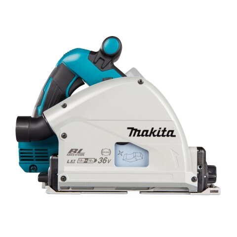 Makita DSP601ZJU Akku-Tauchsäge 56mm 2x18V mit Bluetooth (ohne Akku, ohne Ladegerät) im MAKPAC